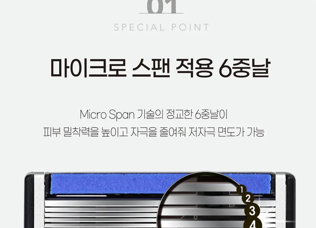 도루코 PACE6 Plus 휴대용 면도기 [1개입/3개입] 상세페이지 7